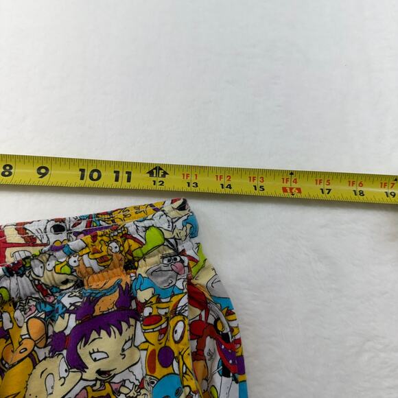 Nickelodeon 90s Cartoon Pajama Pant Ren & Stimpy Rugrats Rocko's Modern Small - Picture 3 of 6